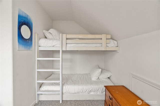 11 Condra Rd, Copalis Beach, WA 98535 - carpeted bedroom featuring lofted ceiling