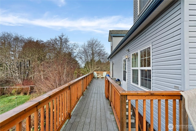 11 Condra Rd, Copalis Beach, WA 98535 - view of wooden terrace