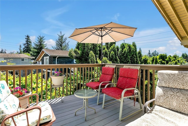 5103 S 302nd Pl, Auburn, WA 98001 - view of wooden deck