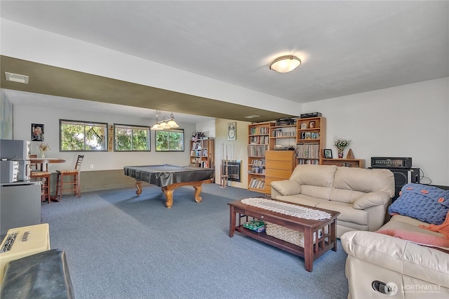 5103 S 302nd Pl, Auburn, WA 98001 - recreation room featuring billiards table and carpet flooring
