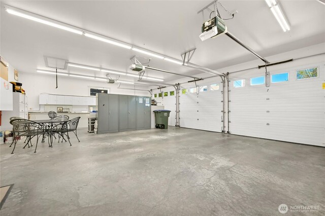 2011 Eldridge Ave, Bellingham, WA 98225 - garage featuring a garage door opener