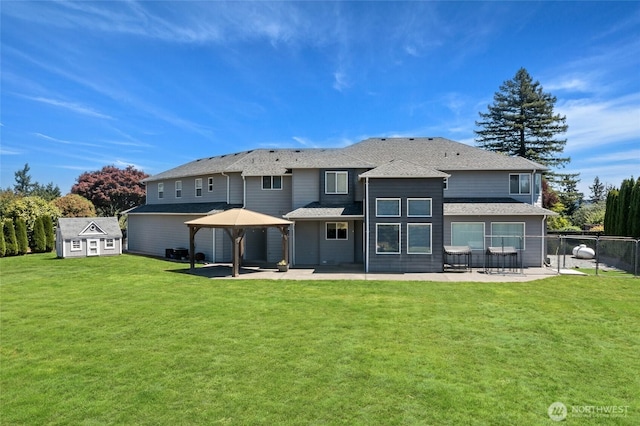 4024RD E Caldwell, Edgewood, WA 98372 - back of house featuring a gazebo and a patio