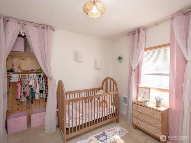 136 W 13th St, Port Angeles, WA 98362 - bedroom with carpet, a nursery area, and a closet