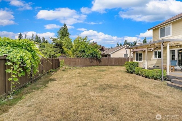 23619 SE 245th St, Maple Valley, WA 98038 - fenced backyard with a patio