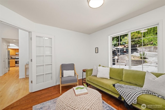3204 30th St, Bellingham, WA 98225 - living room featuring light wood finished floors