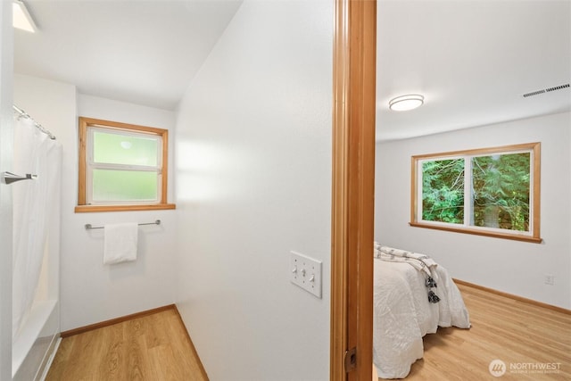 3204 30th St, Bellingham, WA 98225 - bedroom with light wood finished floors and baseboards