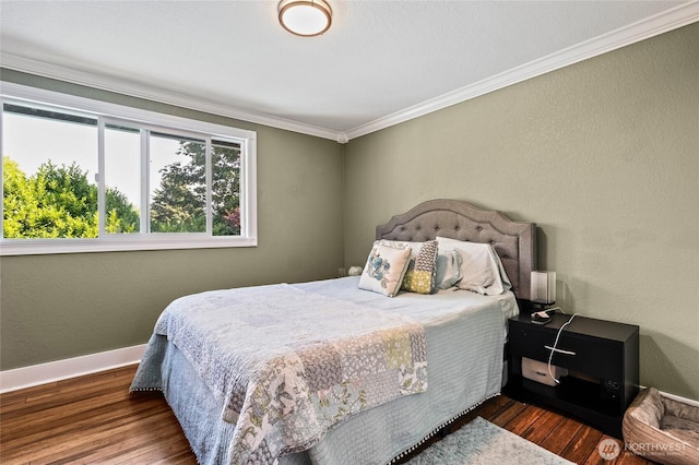 14618 SE 275th Pl, Kent, WA 98042 - bedroom with wood finished floors and crown molding