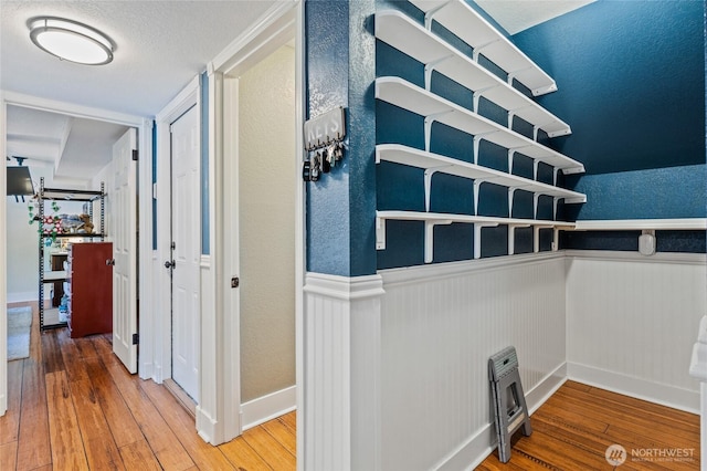 14618 SE 275th Pl, Kent, WA 98042 - hall with hardwood / wood-style floors and wainscoting
