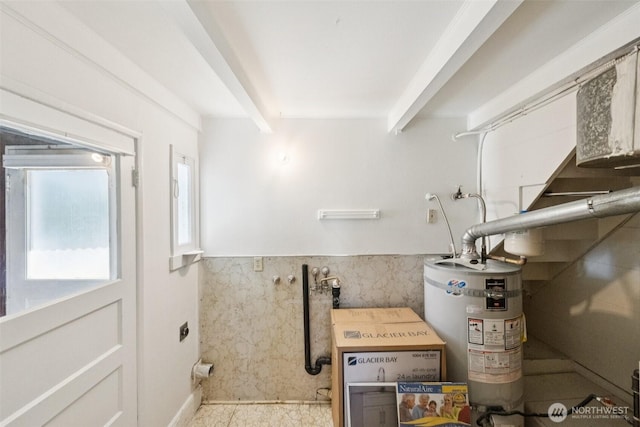 14326 Meridian Ave N, Seattle, WA 98133 - utility room featuring secured water heater