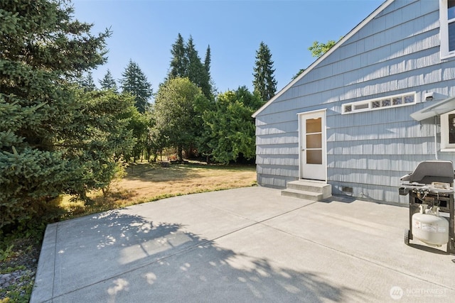 14326 Meridian Ave N, Seattle, WA 98133 - view of patio / terrace featuring entry steps and area for grilling