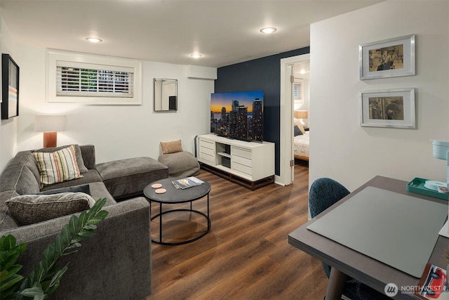 1600 Interlaken Pl E, Seattle, WA 98112 - living room with dark wood-style floors
