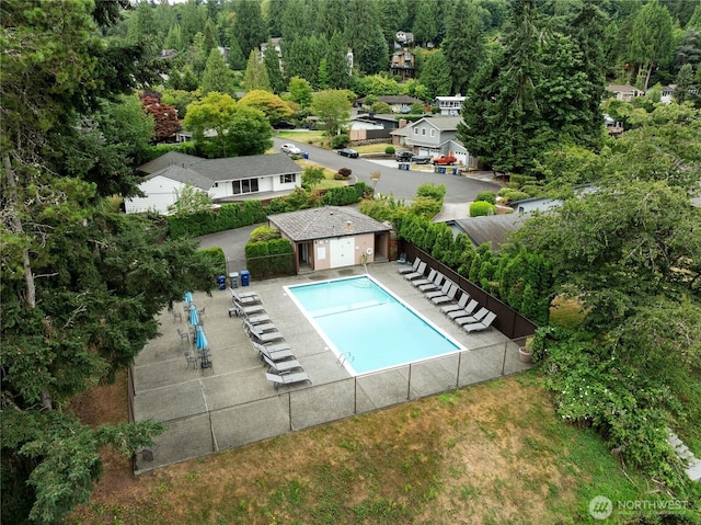 9320 Hoeder Ln, Bothell, WA 98011 - community pool featuring a patio