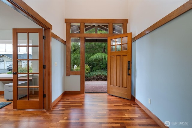 14450 Austin Pl, Anacortes, WA 98221 - foyer entrance featuring wood finished floors
