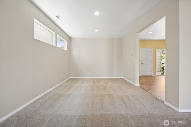 5723 66th Ave SE, Lacey, WA 98513 - carpeted empty room featuring recessed lighting