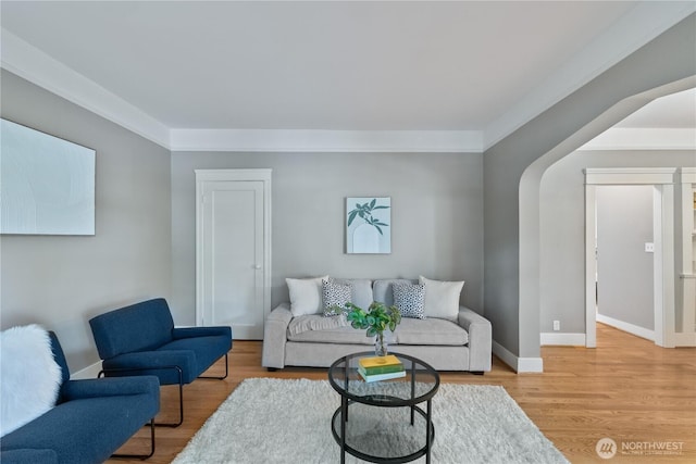 1531 NW 62nd St, Seattle, WA 98107 - living area with baseboards and light wood-type flooring
