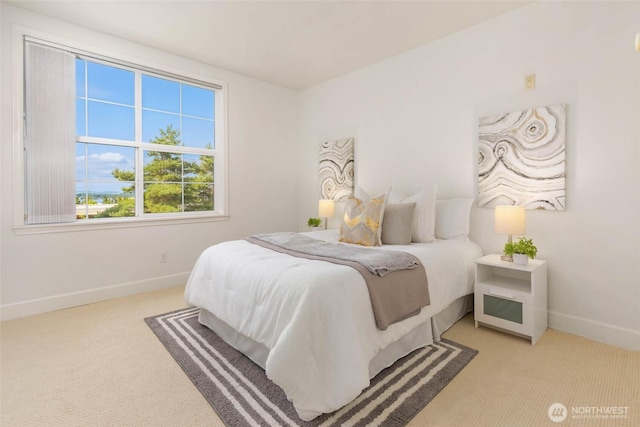 7549 SE 29th St Unit 305, Mercer Island, WA 98040 - bedroom with carpet and baseboards