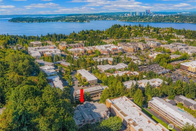 7549 SE 29th St Unit 305, Mercer Island, WA 98040 - drone / aerial view of a large body of water