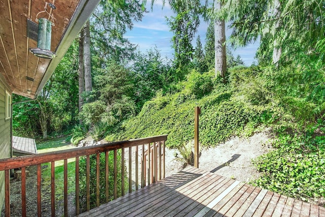 13512 106th Dr SE, Snohomish, WA 98296 - view of wooden terrace