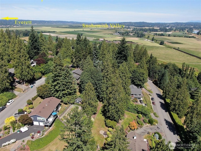 13512 106th Dr SE, Snohomish, WA 98296 - aerial overview of property's location