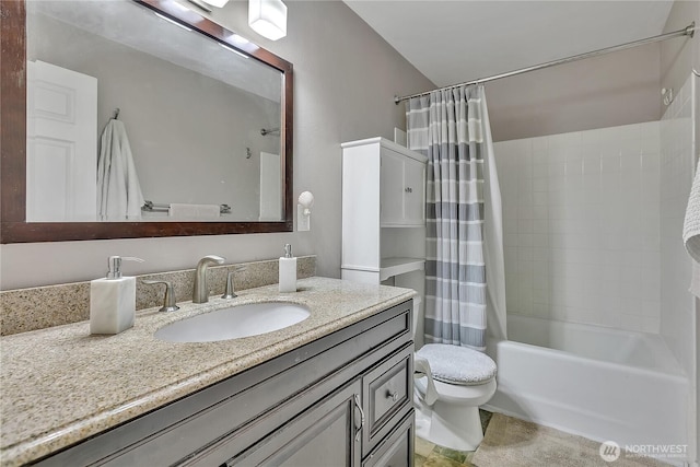 3738 S 189th Pl, Seatac, WA 98188 - full bath featuring shower / bathtub combination with curtain and vanity