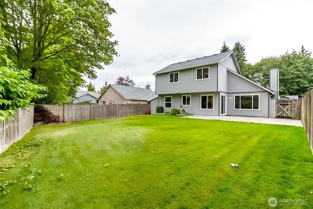 14626 58th Dr SE, Everett, WA 98208 - rear view of house featuring a fenced backyard and a patio area