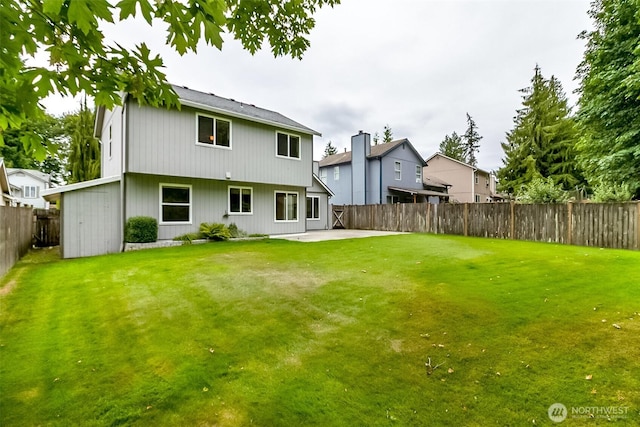 14626 58th Dr SE, Everett, WA 98208 - back of house with a patio area and a fenced backyard