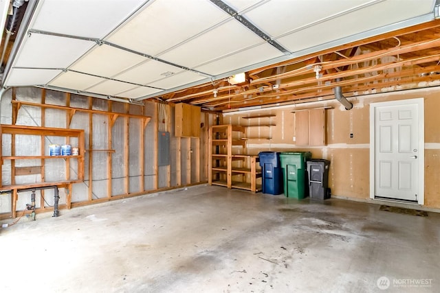 14626 58th Dr SE, Everett, WA 98208 - garage with electric panel