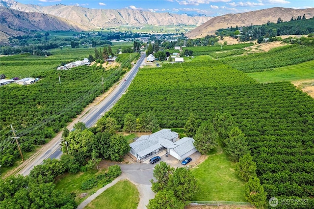 2020 Easy St, Wenatchee, WA 98801 - view of rural area featuring a mountain backdrop and large plots for crops
