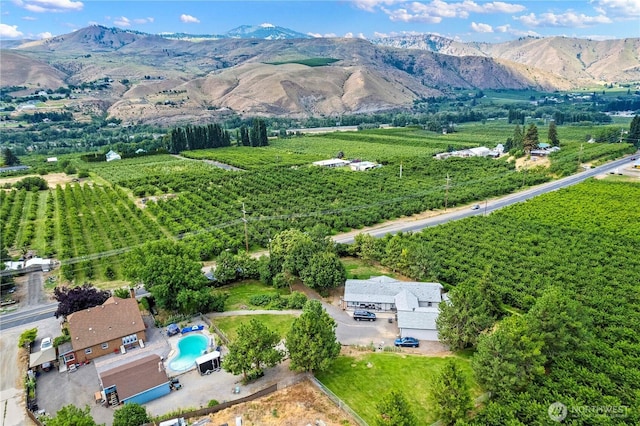 2020 Easy St, Wenatchee, WA 98801 - view of rural area featuring abundant farmland and a mountain backdrop