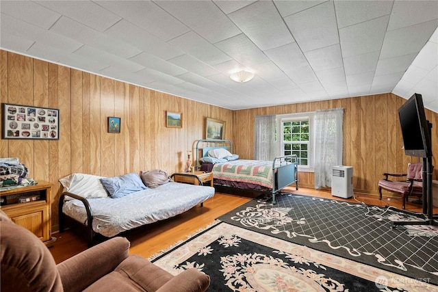 2020 Easy St, Wenatchee, WA 98801 - bedroom featuring wood finished floors and wood walls