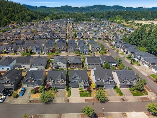 535 Beechwood Ct SW, Olympia, WA 98502 - aerial perspective of suburban area with mountains