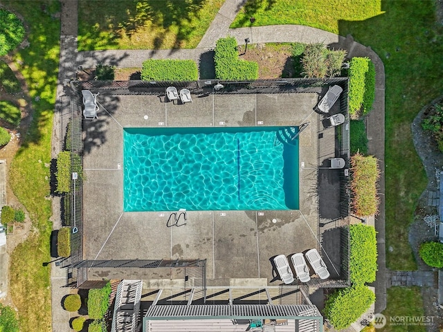 33011 18th Pl S Unit F205, Federal Way, WA 98003 - aerial view of a pool area