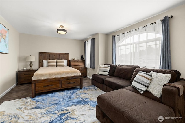 4212 145th Pl SE, Snohomish, WA 98296 - bedroom featuring wood finished floors and baseboards