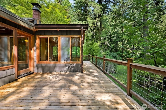 5510 Mt Baker Hwy, Deming, WA 98244 - view of wooden deck