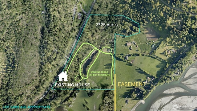 5510 Mt Baker Hwy, Deming, WA 98244 - map of property location with property parcel outlined