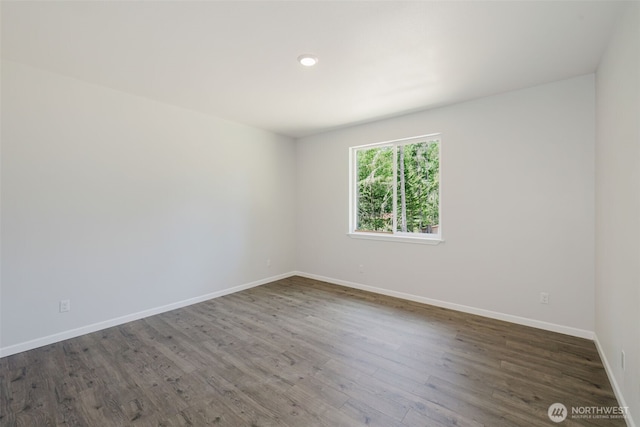 13540 Carney Lake Rd SW, Port Orchard, WA 98367 - empty room featuring wood finished floors and recessed lighting