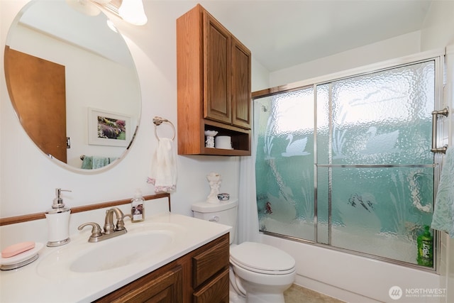 30026 5th Ave SW, Federal Way, WA 98023 - bathroom with vanity and enclosed tub / shower combo