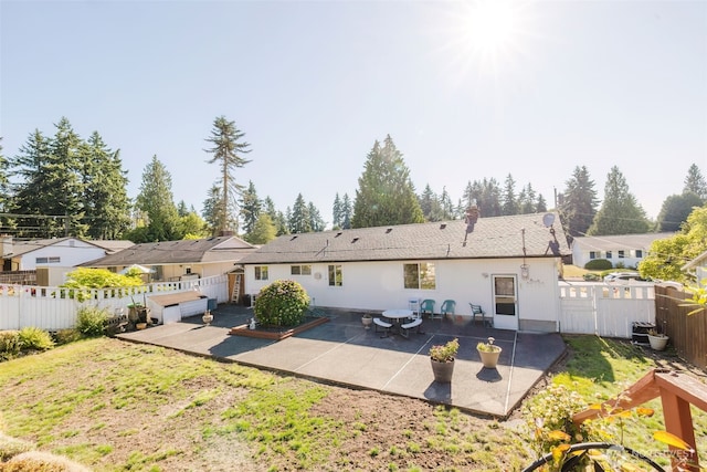 30026 5th Ave SW, Federal Way, WA 98023 - back of house with a fenced backyard, a patio area, and a wooden deck