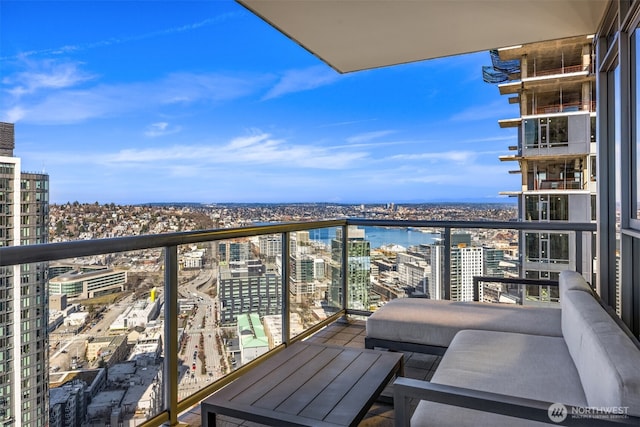 583 Battery St Unit 3802, Seattle, WA 98121 - balcony with a city view