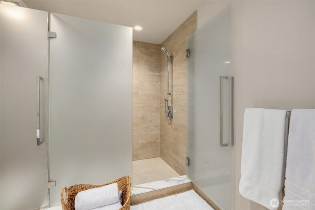 583 Battery St Unit 3802, Seattle, WA 98121 - bathroom featuring a shower stall