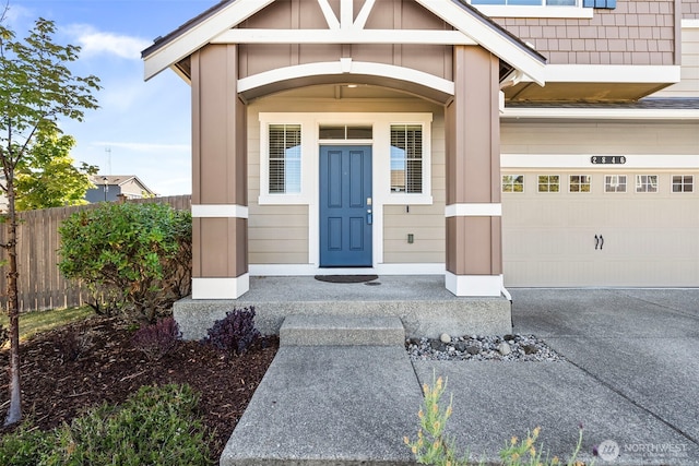 2846 Anna St NE, Lacey, WA 98516 - property entrance with driveway and a garage