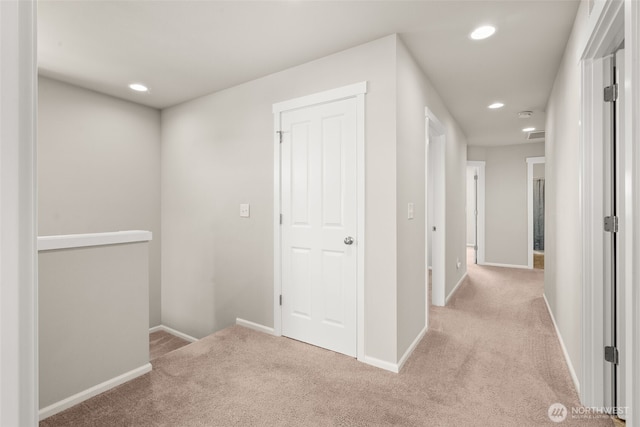 2846 Anna St NE, Lacey, WA 98516 - corridor featuring carpet and recessed lighting