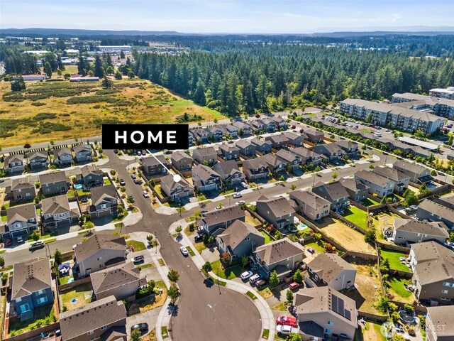2846 Anna St NE, Lacey, WA 98516 - aerial perspective of suburban area with a forest