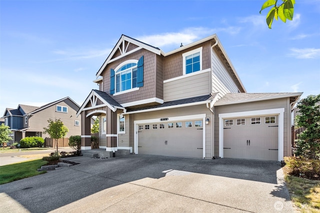 2846 Anna St NE, Lacey, WA 98516 - view of front of home with concrete driveway and an attached garage