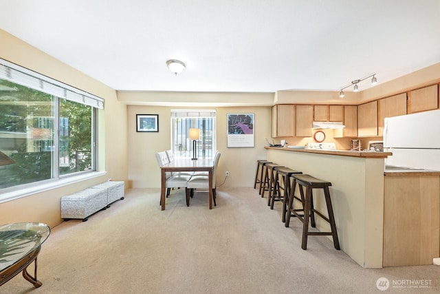 29 Etruria St Unit B405, Seattle, WA 98109 - dining space with light carpet