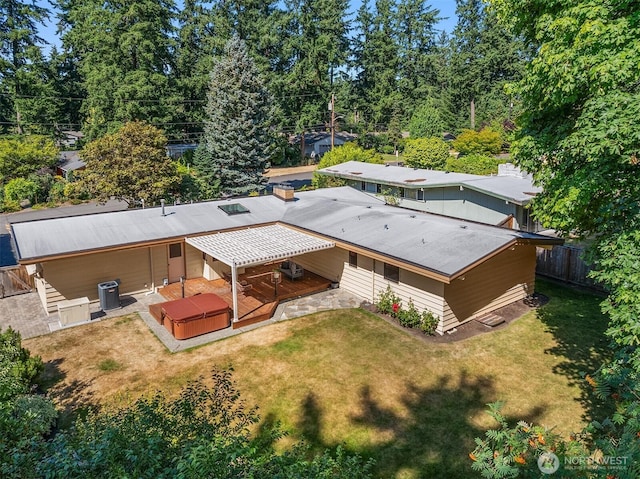 16223 NE 26th St, Bellevue, WA 98008 - view from above of property