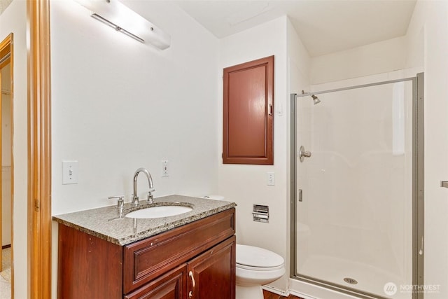 17726 NE 26th St, Redmond, WA 98052 - full bath with a stall shower and vanity