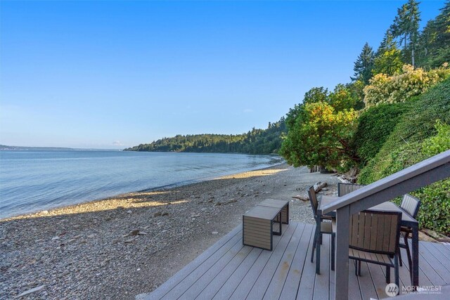 10212 SW 127th St, Vashon, WA 98070 - water view with a forest