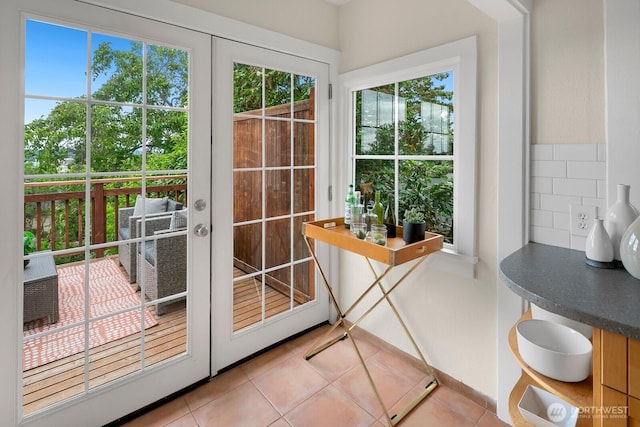 5041 Baker Ave NW, Seattle, WA 98107 - doorway to outside featuring tile patterned flooring