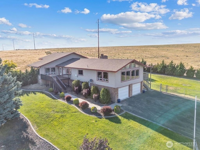 2 W Johnson Ln, Lind, WA 99341 - aerial view of sparsely populated area